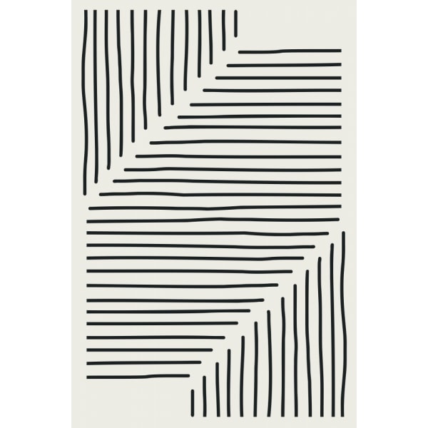 Minimal Line Design 5 MultiColor 30x40 cm