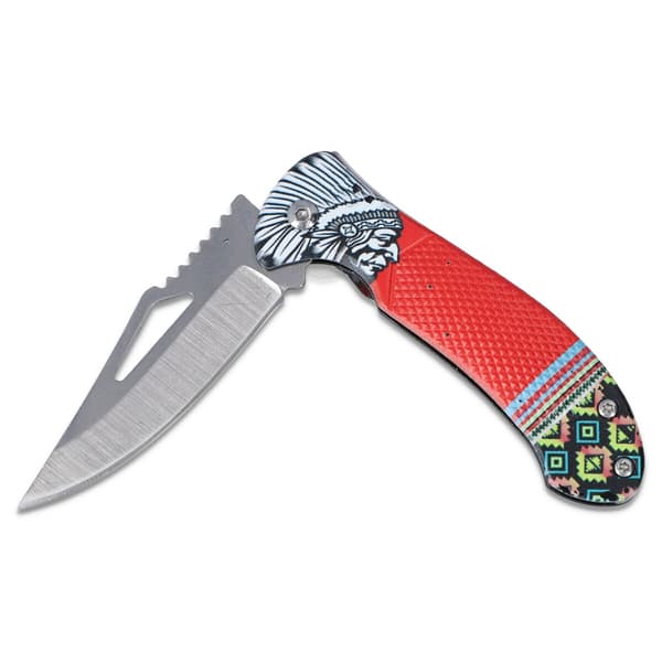 Kniv - fällkniv 15,5cm Röd