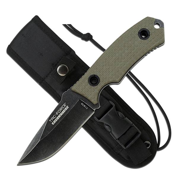 TAC-FORCE - EVOLUTION - TFE-FIX002-TN - FIXED BLADE KNIFE Brun