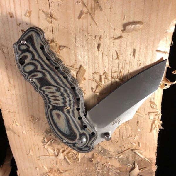 Enlan EW079-1 Unique designed folding knife hunting knife