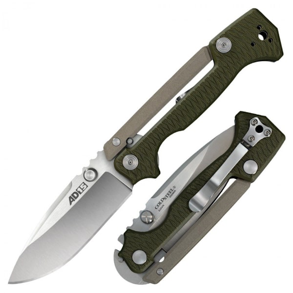 Kold stål - Ad -15 af Andrew Demko - Scorpion Lock foldekniv Green