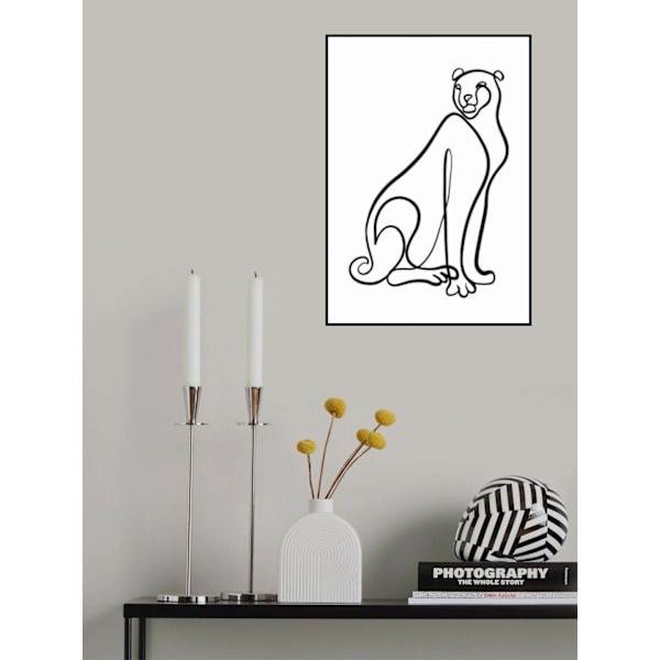 The Cheetah MultiColor 70x100 cm