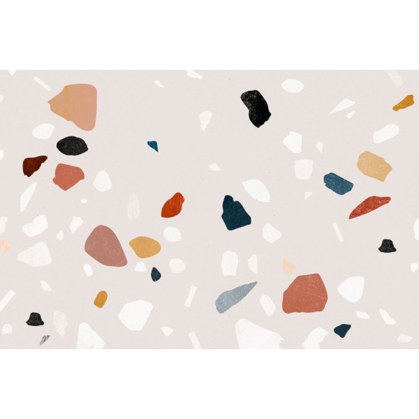 Painted Terrazzo 4 MultiColor 50x70 cm