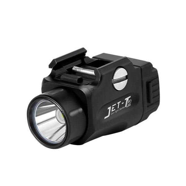 JET-T2 kompakt LED-vapenlampa - CREE XP-L HI - 520 lumen - Svart