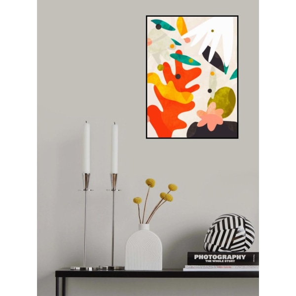 Cutouts Bauhaus 4 Kopie MultiColor 50x70 cm