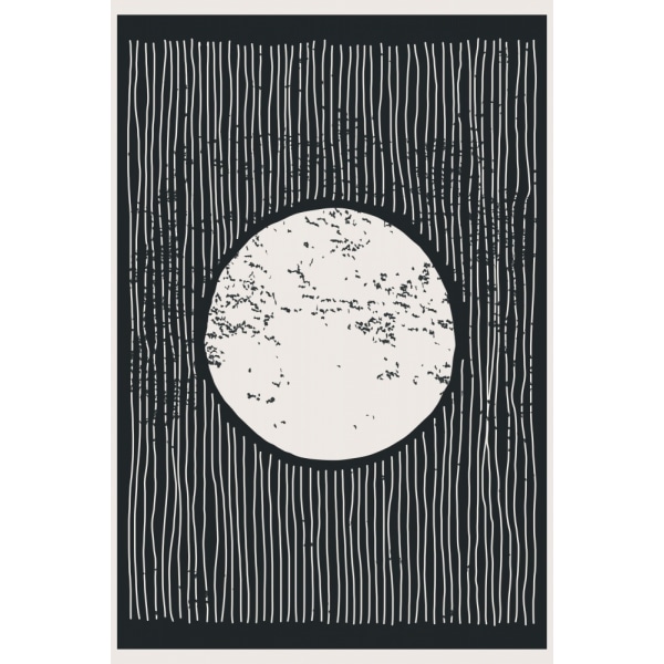 Minimal Moon MultiColor 30x40 cm