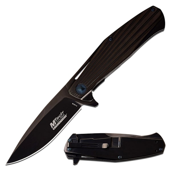 MTech Evolution - FDR005-GS - Folding Knife Black Svart