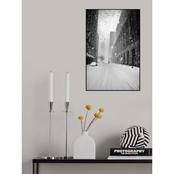 New York Walker In Blizzard MultiColor 21x30 cm