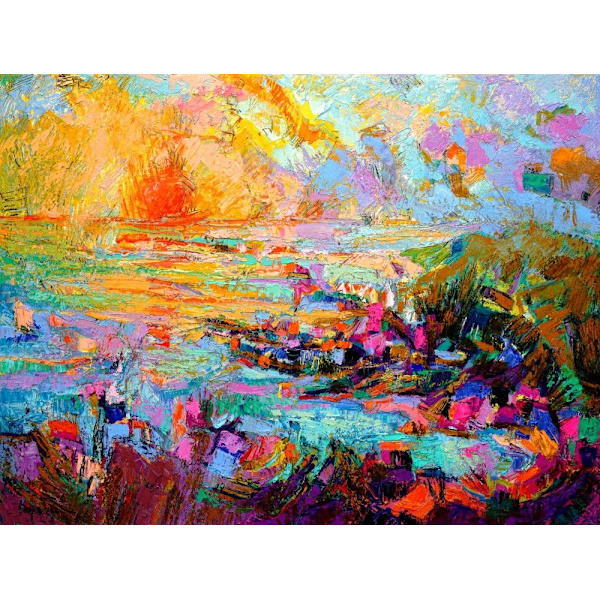 Waiting For Stars To Shine MultiColor 21x30 cm