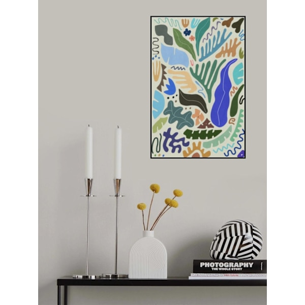 Jungle Colors And Shapes MultiColor 21x30 cm