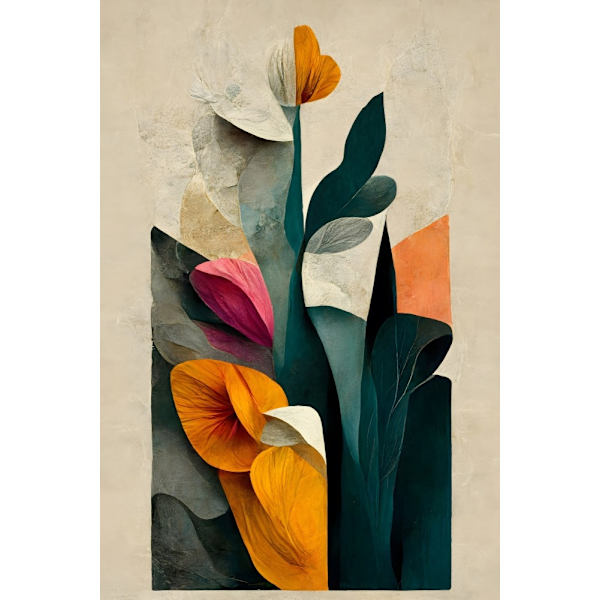 In The Garden MultiColor 21x30 cm