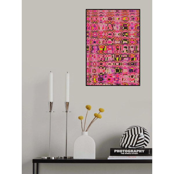 Time Machine (Pink) MultiColor 50x70 cm