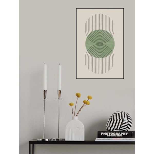 Perfect Point Green MultiColor 30x40 cm