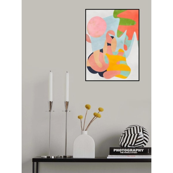 Pastel Cut Out MultiColor 50x70 cm