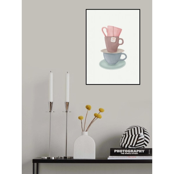 I Love Tea MultiColor 50x70 cm