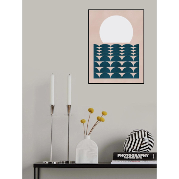 Geometrical Seascape MultiColor 50x70 cm