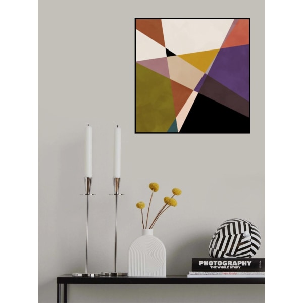 Mid Circles Terrakotta Blck3 MultiColor 70x100 cm