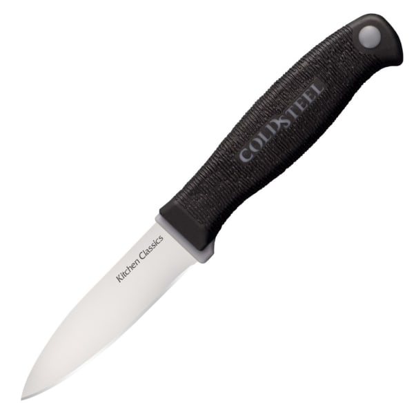 Klassisk skrellekniv i kaldt stål Black