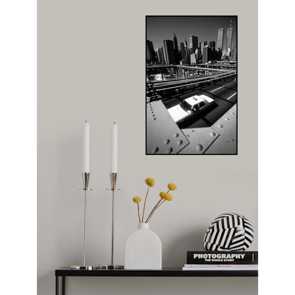 Brooklyn Bridge Ii (From The Series AquotMetropolisaquot) MultiColor 21x30 cm