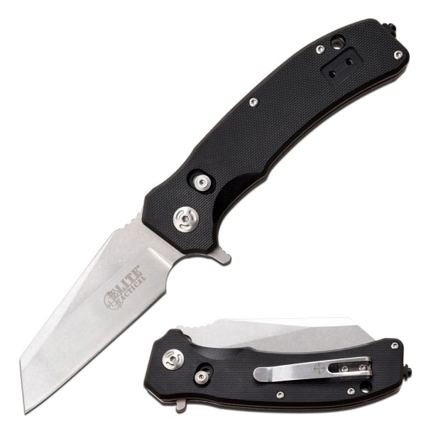 Elite Tactical - FDR014 - Folding knife Svart