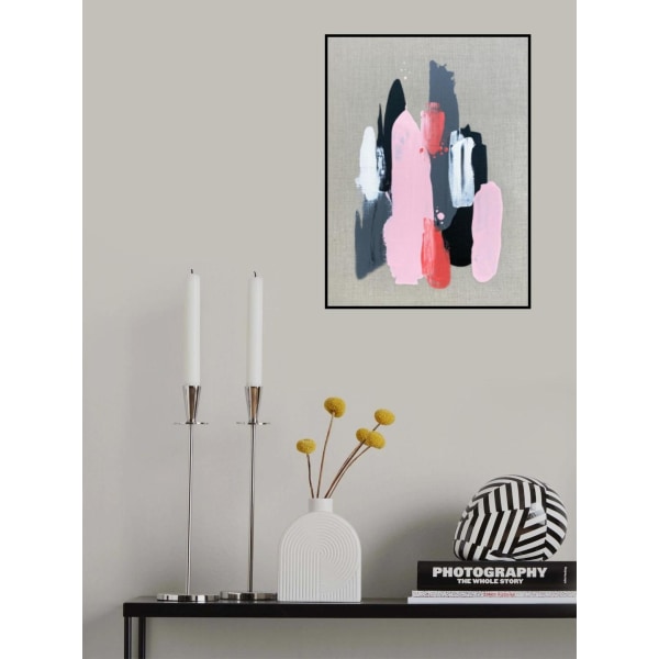 Pink Black And Grey 1 MultiColor 50x70 cm