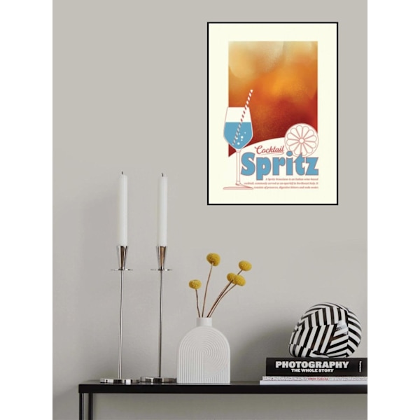 Aperol Spritz Print MultiColor 30x40 cm