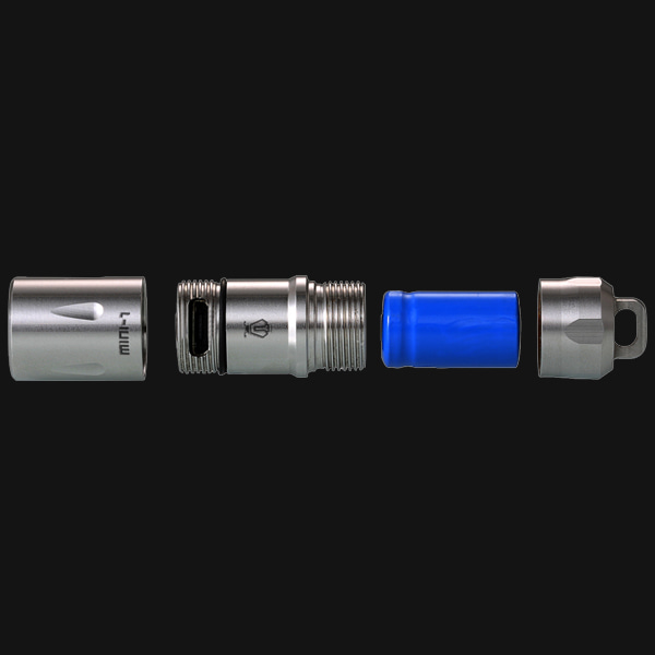 NITEYE by JETBeam - Mini-Al - mini flashlight Light blue