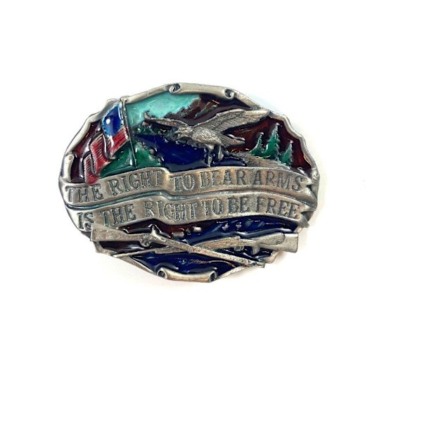Belt Buckle - Right to be free Multicolor