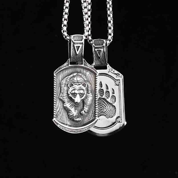 Pendant - Norse mythology - Björn and Pawprint