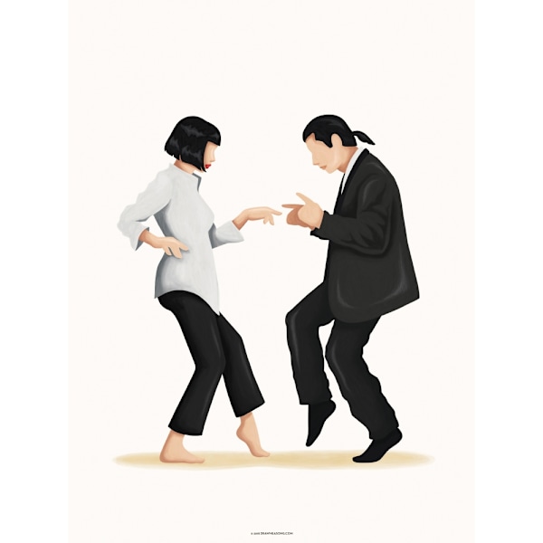 Pulp Fiction MultiColor 21x30 cm