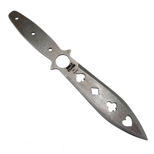 StoRM KnAx - Throwing knife - HOLY FLUSH - handmade in sweden Stonegrey HOLY FLASH #3