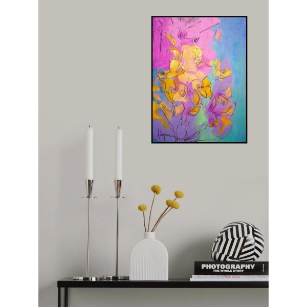 Df835dancing Heart MultiColor 70x100 cm