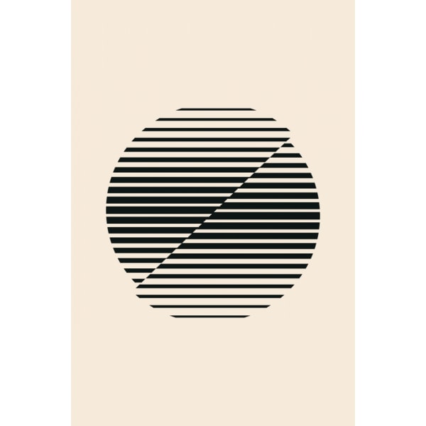 Boho Minimal Shape 2 MultiColor 30x40 cm