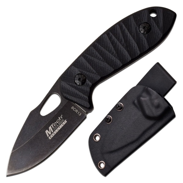 MTech Evolution - MTE-FIX001-BK - FULL TANG HUNTING KNIFE Black