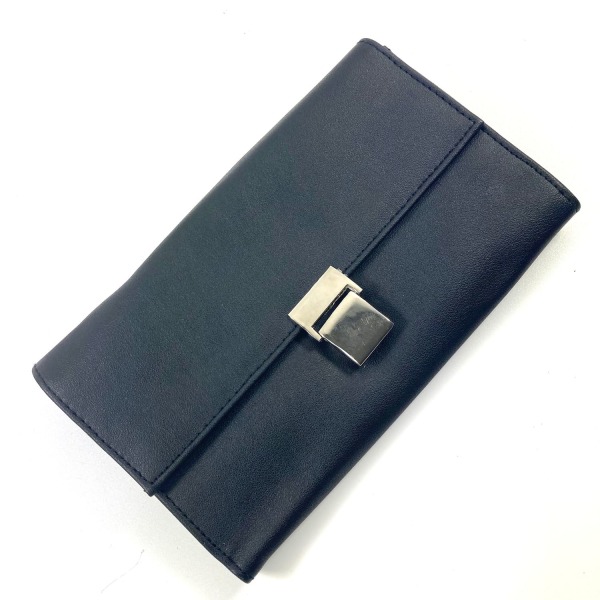 Wallet with buckle Black