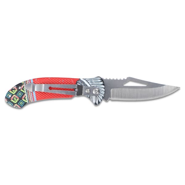 Kniv - fällkniv 15,5cm Röd