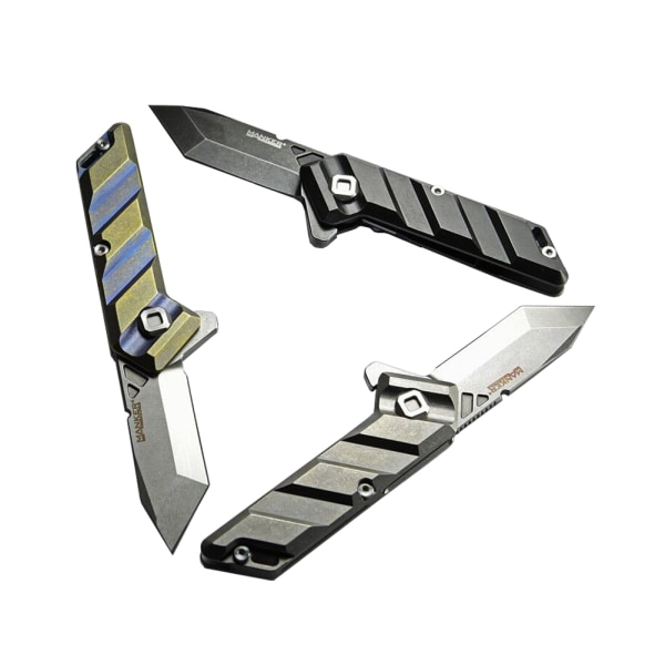 Manker Saber Folding Knife M390 Titanium
