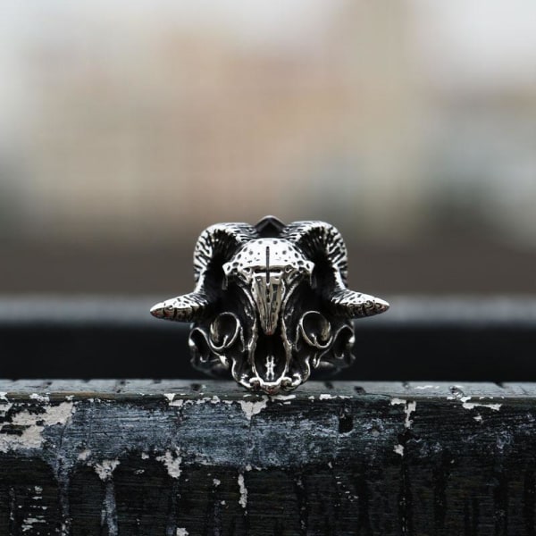 Ring - Nordic Mythology - Ram skull #11 #11