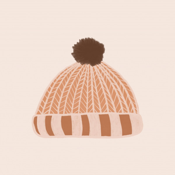 Woolly Hat MultiColor 30x40 cm