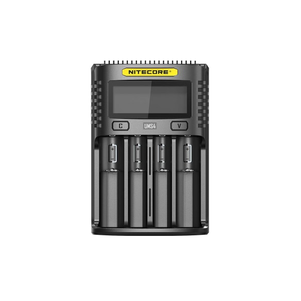 UMS4 - NITECORE USB hurtiglader Black