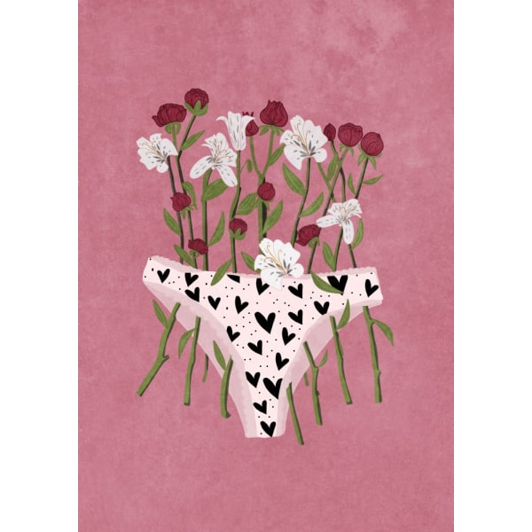 Blomstrende Slip MultiColor 50x70 cm