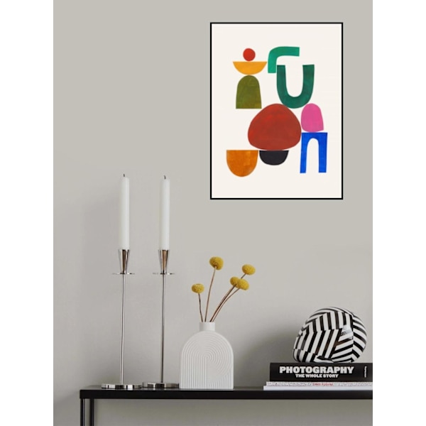 The Embrace MultiColor 70x100 cm