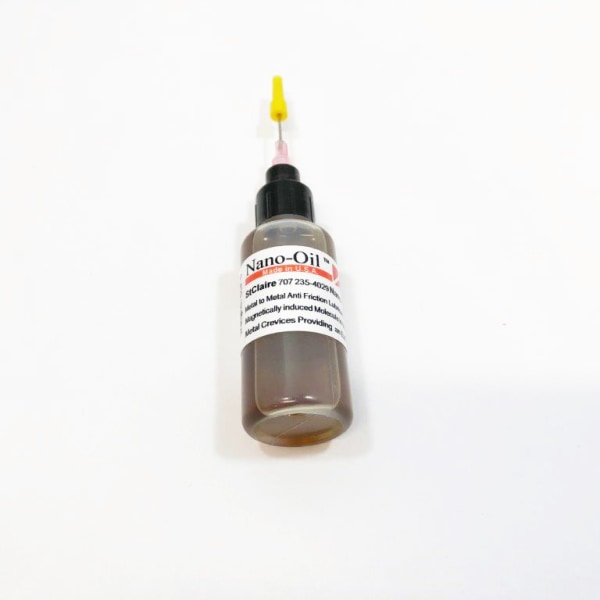 Nano-Oil fra StClaire vekt clp5 15cc universal smøremiddel Transparent