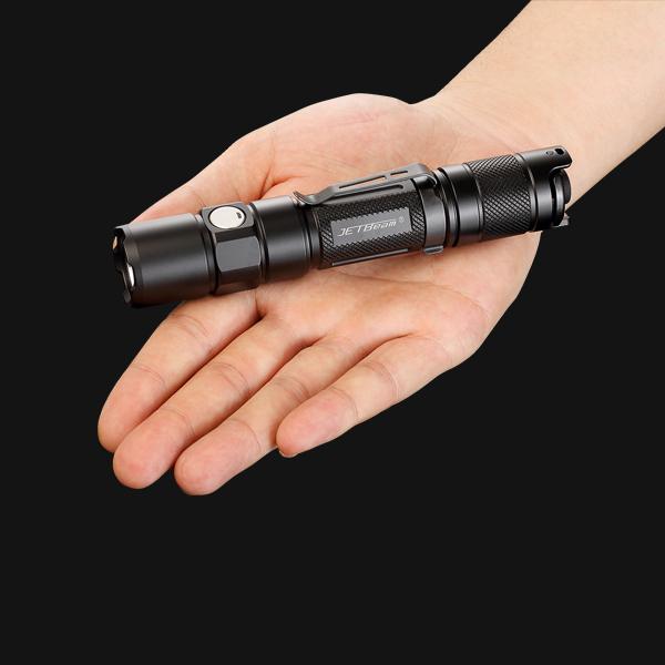 NITEYE by JETBeam - TH15 - Tactical flashlight 1300 Lumens Black