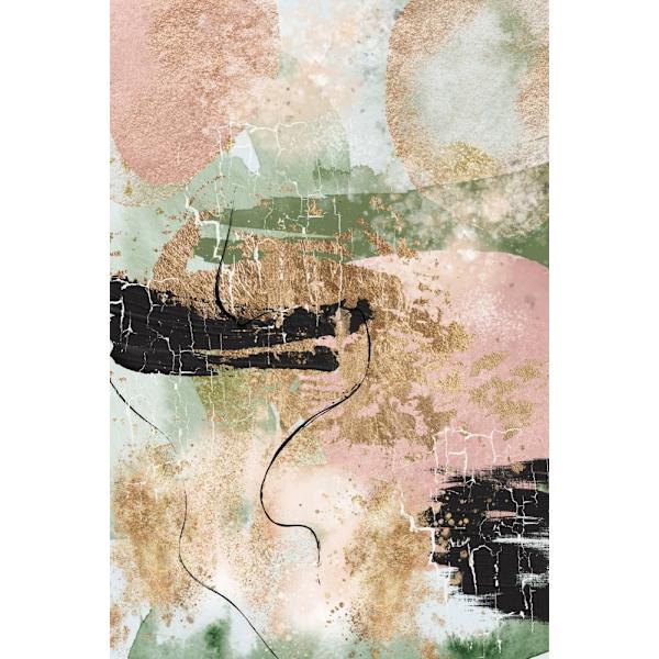 Chaos In Bloom-2 MultiColor 30x40 cm