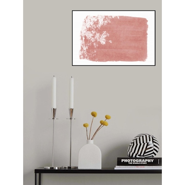 Red Tree Foliage Silhouette MultiColor 21x30 cm