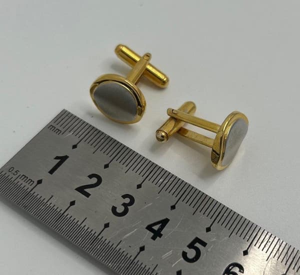 eksklusive ærmeknapper Gold