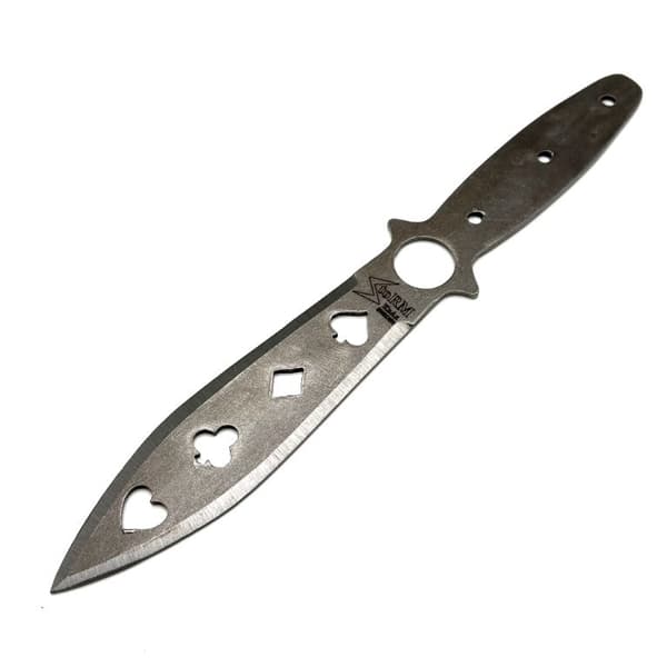 StoRM KnAx - Throwing knife - HOLY FLUSH - handmade in sweden Stonegrey HOLY FLASH #6 3 Pack