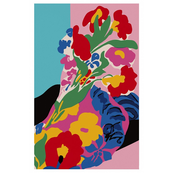 Markkinakukat MultiColor 50x70 cm