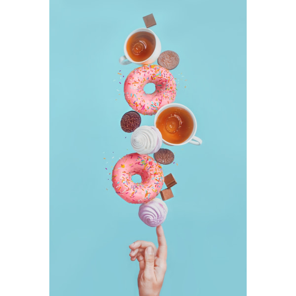 Weekend Donuts MultiColor 30x40 cm